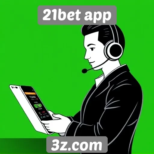 Apoio ao cliente no 21bet app