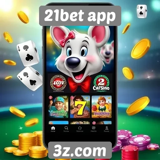 21bet app oferece diversidade em jogos de cassino